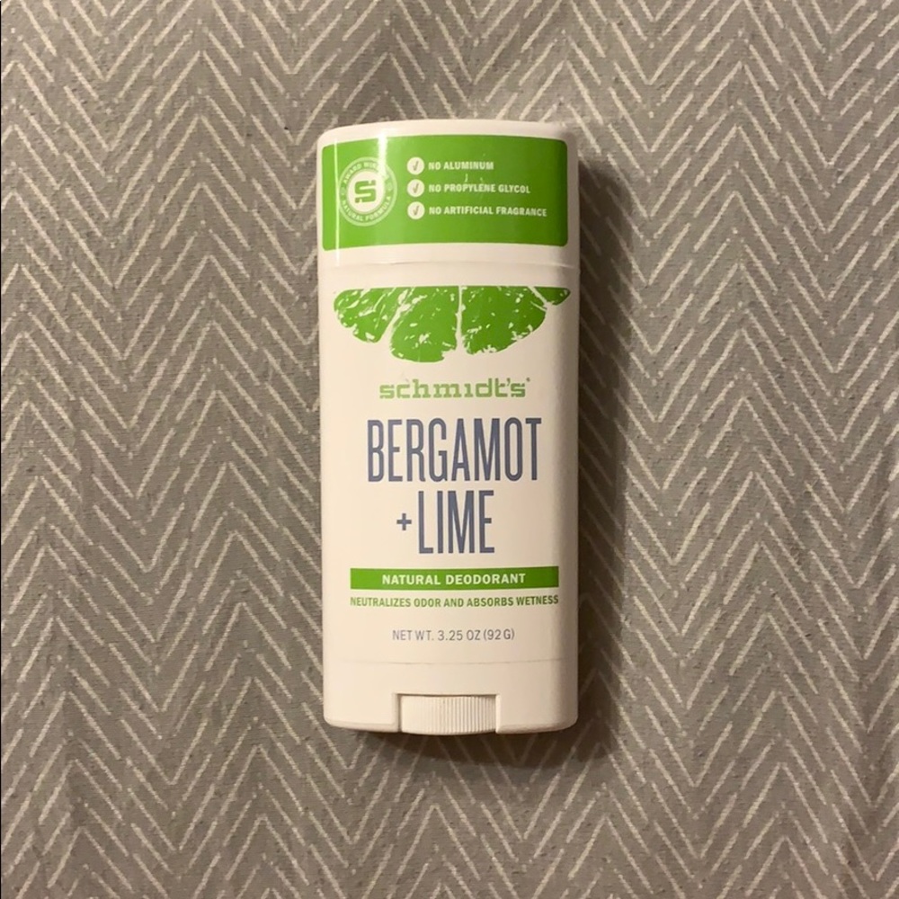 Schmidt’s Bergamot + Lime deodorant